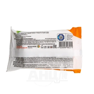 Салфетки влажные Smile с натуральными экстрактами цветы апельсина и аргана №15