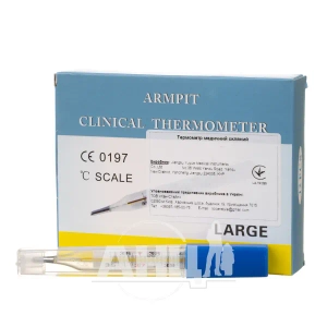 Термометр медицинский стеклянный