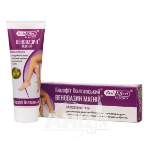 Бішофіт полтавський веновазін магній 75 мл