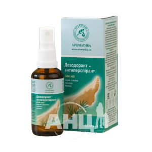 Дезодорант-антиперспирант для ног Антибактериальный с маслом чайного дерева 50 мл