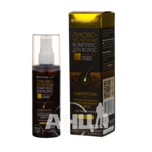 Тонік косметичний NATURE.med цибулево-часниковий комплекс для волосся сироватка 100 мл