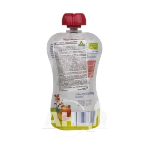 Пюре фруктове HiPP яблуко-персик-чорниця-малина з 4 місяців 100 г