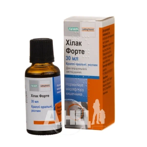 Хилак капли оральные флакон 30 мл