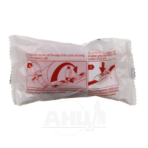 Джут венозний трикотажний для забору крові з пластиковим карабіном