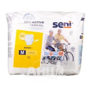 Подгузники-трусики для взрослых Seni Active normal medium №10