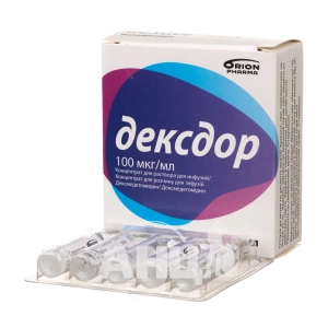 Дексдор концентрат для инфузий 100 мкг/мл 2 мл №5