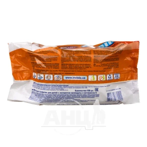 Детские влажные салфетки Ozone Baby календула с витамином Е №100