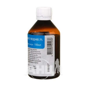Перекись водорода 3% раствор спрей 100 мл