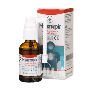 Мунаторил спрей для горла 30 мл