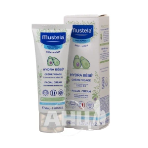 Зволожуючий крем для обличчя Mustela Hydra-Bebe Face 40 мл