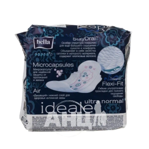 Прокладки гігієнічні Bella Ideale Ultra Normal StayDrai №10