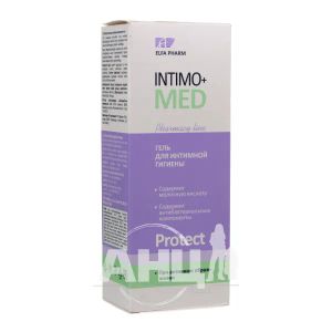 Гель для интимной гигиены Elfa Pharm Intimo+med protect 200 мл