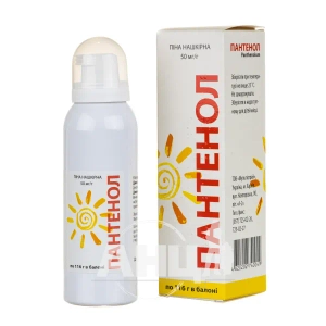 Пантенол спрей пена 116 г
