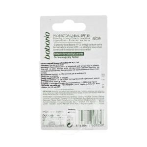 Бальзам для губ Babaria алое