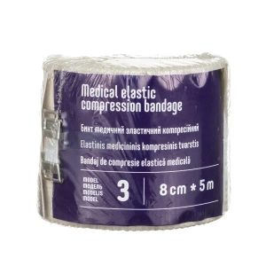 Бинт эластичный 8 см х 5,0 м модель 3
