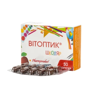 Вітоптик школяр капсули 450 мг №30