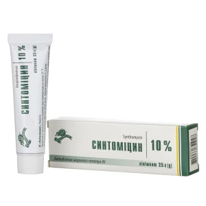 Синтомицина линимент 10% 25 г