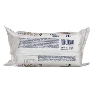 Серветки вологі для дітей Bella Baby Happy Sensitive & Aloe vera №56