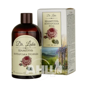 Шампунь косметичний Болгарська троянда Dr.Luka 330 мл
