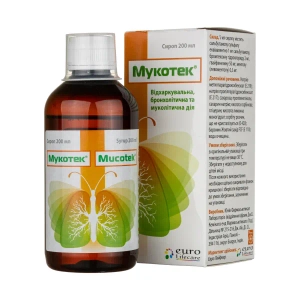 Мукотек сироп 200 мл