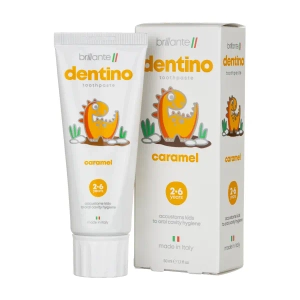 Зубная паста Brillante Kids Gel карамель 2-6 лет 50 мл