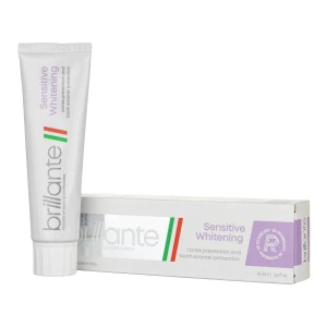 Зубная паста Brillante Sensitive White профилактика кариеса 75 мл