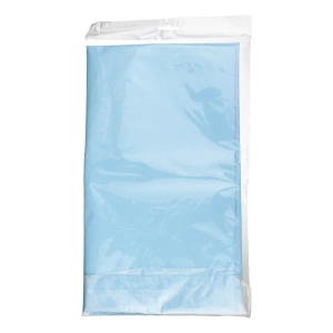 Клеенка подкладная с поливинилхлоридным покрытием 1 м х 1,4 м голубая