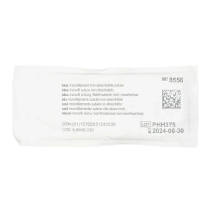 Prolene w8556 5/0 90 см 2 иглы 17 мм колющие