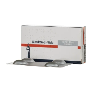Алендрон-Д3-Віста таблетки 70 мг/140 мкг №4