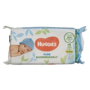 Влажные салфетки Huggies Pure Bio №56