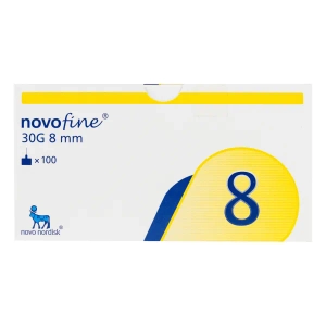 Голка для шприц-ручок НовоФайн 30g 0,3х8мм №100
