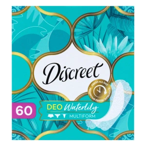 Прокладки щоденні гігієнічні жіночі Discreet deo Multiform Water lily №60