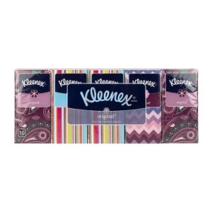 Хустинки косметичні Kleenex білі №10 х 10