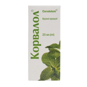 Корвалол краплі оральні флакон 25 мл