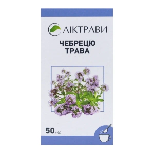 Чебрецю трава 50 г пачка з внутрішним пакетом