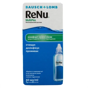 Раствор для линз ReNu multiplus 60 мл