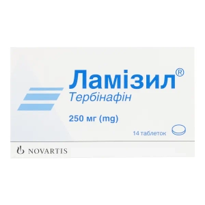Ламізил таблетки 250 мг блістер №14