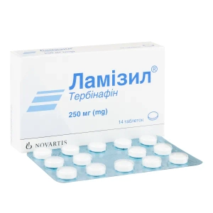 Ламізил таблетки 250 мг блістер №14