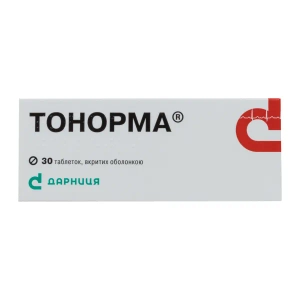 Тонорма таблетки вкриті оболонкою №30