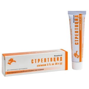 Стрептоцид линимент 5 % туба 30 г
