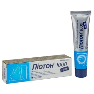 Лиотон 1000 гель туба 50 г