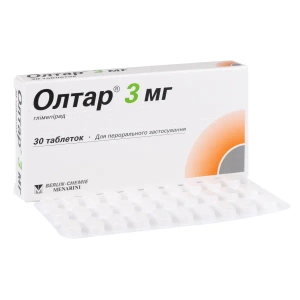 Олтар 3 мг таблетки 3 мг блистер №30