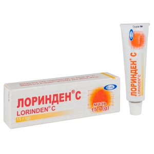 Лоринден С мазь туба 15 г