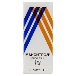 Макситрол капли глазные флакон-капельница дроп-тейнер 5 мл