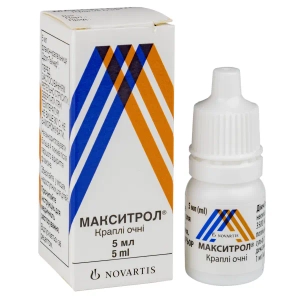 Макситрол капли глазные флакон-капельница дроп-тейнер 5 мл