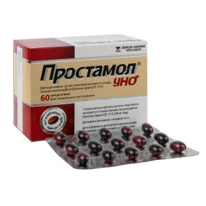 Простамол уно капсулы мягкие 320 мг блистер №60