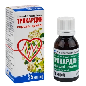 Трикардин сердечные капли флакон 25 мл