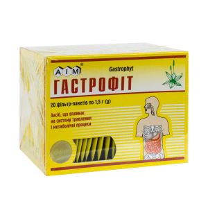 Гастрофит сбор фильтр-пакет 1,5 г №20