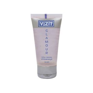 Гель-змазка Vizit Glamour полуничний 50мл