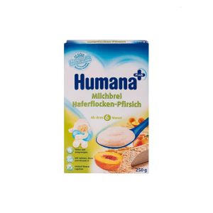 Молочная каша Humana овсяная с персиком 250 г